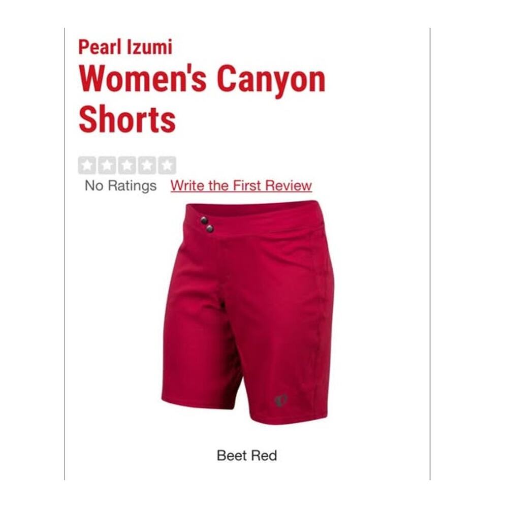 Sz‎ 6 - Pearl Izumi Cycling Shorts